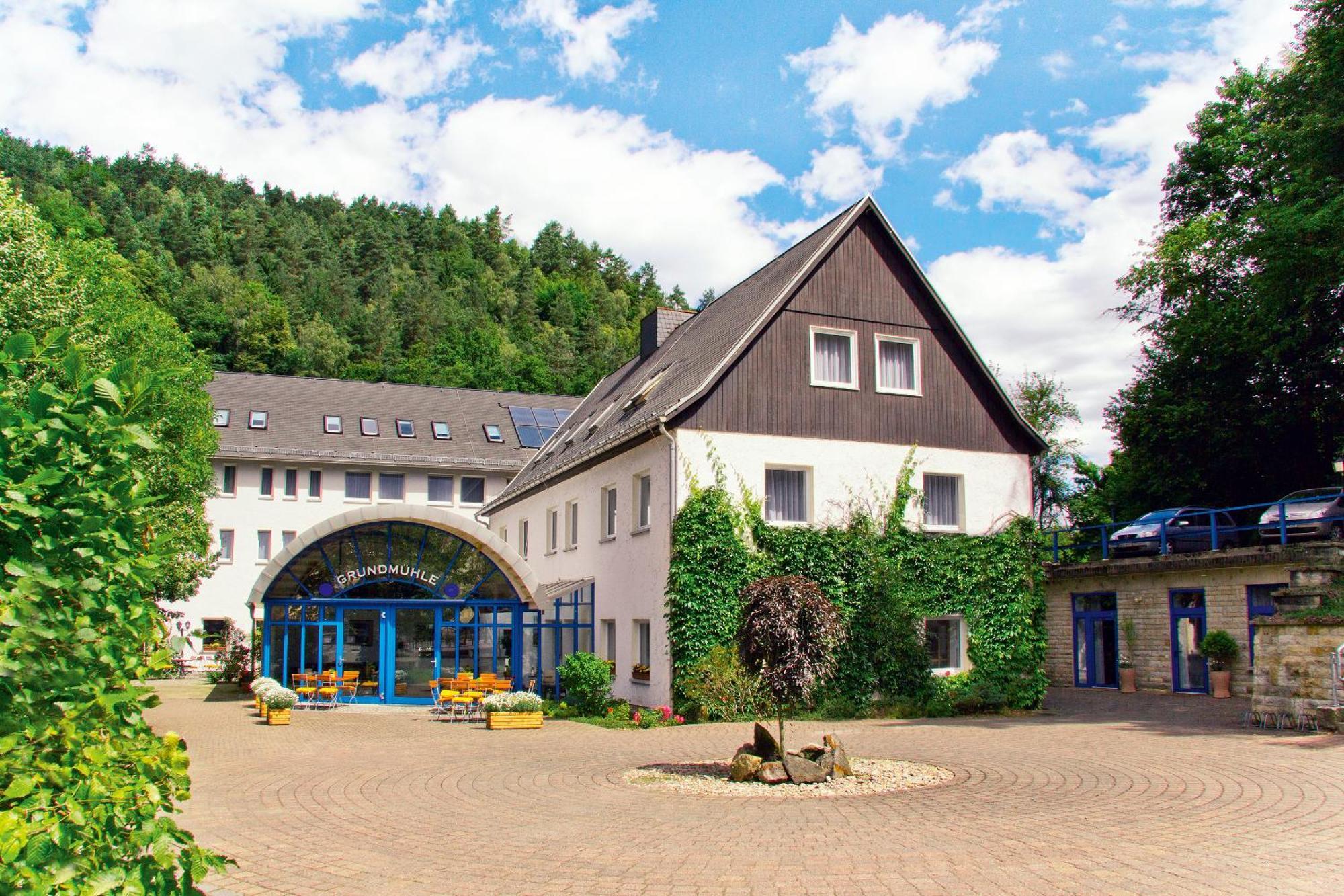Hotel Garni Grundmuehle 巴特尚道 外观 照片